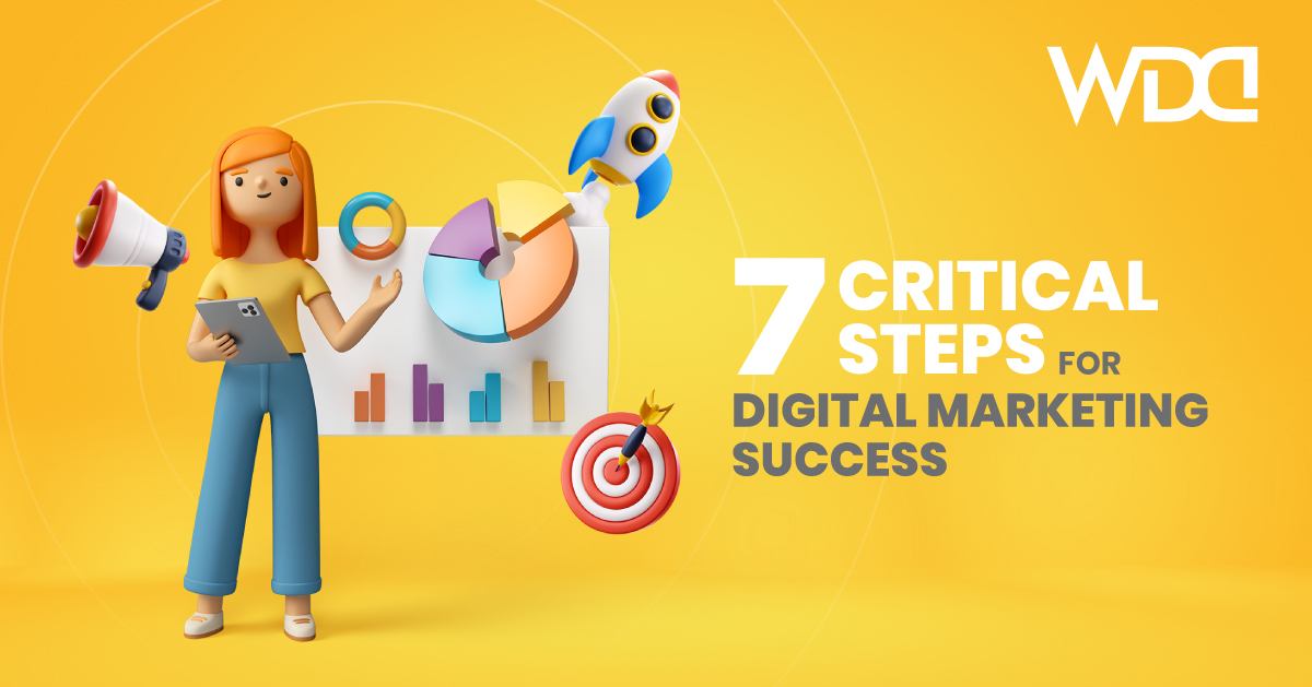 7 CRITICAL STEPS FOR DIGITAL MARKETING SUCCESS